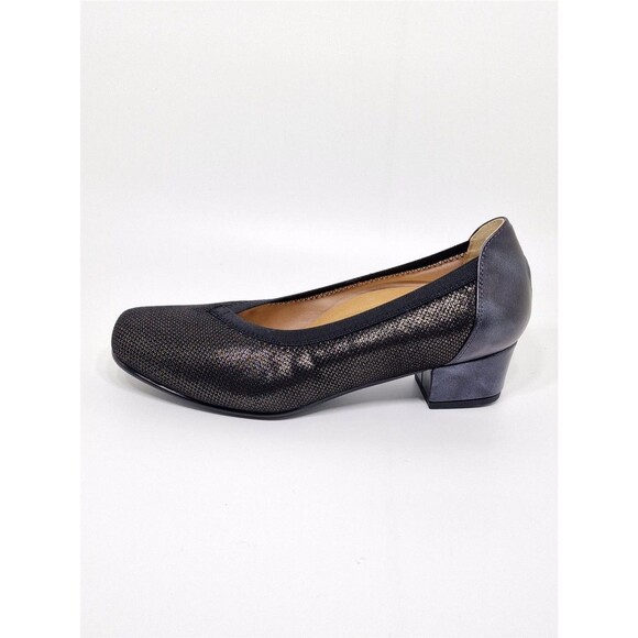 Dr. Comfort Marla Women Doctor Cutillas Women\'s Comfort Slip-On Shoes Black Orthopedic Size 40